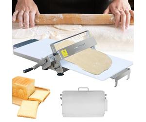 Laminoir à pâte feuilletée professionnel et laminoir à pâte pliable, équipé d’une grande planche de travail 60x30cm/90x40cm, excellent pour pâtisseries et boulangeries artisanales 400-Model