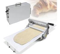 Laminoir à Pâte Manuel Multifonction,Presse à Croissants/Pizza,Compact 30x47cm Pliable,Parfait Pour Professionnels Et Particuliers,RS101