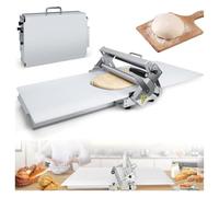 Laminoir à pâte manuel pliable 30,5/39,5 cm | for boulangerie/pizzeria/usage commercial et domestique | Pâte à pizza et croûte à pâtisserie(Commercial)