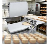 Laminoir à pâte Manuel Pliable, en Acier Inoxydable, épaisseur réglable, pour Boulangerie, Pizza, Croissants, Usage Commercial et Domestique, 001, 830 x 480 x 250 mm