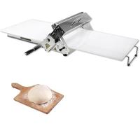 Laminoir à PâTe Manuel Pliable, Laminoir à PâTe à Croissants, à Rouleaux Professionnel, éPaisseur de la Machine RéGlable, Usage Commercial et Domestique(TYP400)