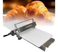 Laminoir à Pâte Manuel Pliable, Machine à Pizza en Acier Inoxydable, épaisseur Réglable De 0,5 à 17,5 Mm/0,5 à 27 Mm, pour Boulangerie, Pizzas Et Croissants - Professionnel Usage Domestique 15.5"