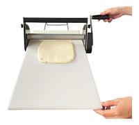 Laminoir à pâte manuel pliable, rouleau pâtisserie en acier inoxydable, épaisseur réglable de 0,5 17, mm/0, 27 mm(Rs101)