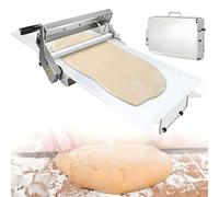 Laminoir à pâte Pliable, laminoir Manuel, laminoir Manuel Compact, laminoir à pâte en Acier Inoxydable, épaisseur réglable, pour Boulangerie, Pizza, Croissant 90x40cm