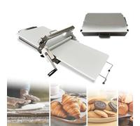 Laminoir A Pate Pliable, Manuel Laminoir Patisserie, Machine Pate Acier Inoxydable, Avec Grande Planche 30X60cm/40X90cm, éPaisseur RéGlable De 0 à 27 Mm, Pour FeuilletéE, Pizza Et Croissants