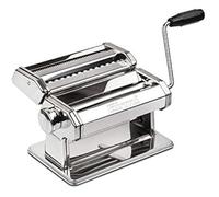 Laminoir à pâtes - GIRMI - IM90 - 9 Réglages - Rouleaux Aluminium 15 cm - Acier Inoxydable
