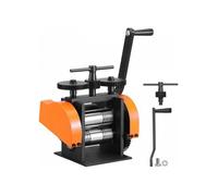 Laminoir de Bijoutier Largeur 45 mm Machine de Laminage de Bijoux Épaisseur 0-6 mm Réglable Rapport d’Engrenage 1:2,4 pour