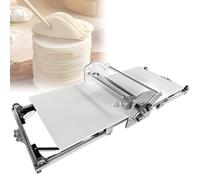 Laminoir Patisserie Inox Pizza éLectrique Acier Inoxydable,Laminoir à PâTe Professionnel, éPaisseur RéGlable Pates Rouleau A Patisserie Pour Boulangerie,Pizzas, PâTisseries Et Fondants