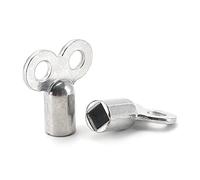 Lamkrtlp 2 pièces clé de purge universelle pour radiateur, clé pour radiateur, clé de purge taille universelle, pour tous les radiateurs