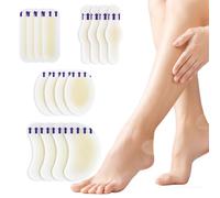 Lamkrtlp Lot de 16 Pansement Ampoule Invisible Gel Hydrocolloïdes Imperméable, pour le talon, les orteils et les pieds