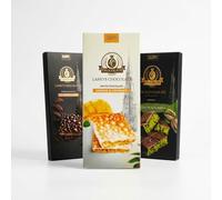 LAMO’S - Chocolat Dubai Pistache & Kunafa, Chocolat Noir Noix de Pécan et Mangue Crunchy (80 g) - Lot 3 tablettes de 80 g