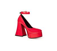 LAMODA Femme Build Me Up Escarpins, Rouge/Motifs, 41.5 EU