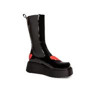 LAMODA Femme Crash and Burn Knee High Boot