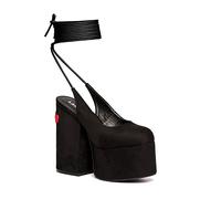 LAMODA Femme Tainted Love Super Chaussures de Court, Suede Noire, 38 EU