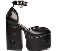 LAMODA Femme Translate Love Chaussures de Court, Suede Noire, 40 EU