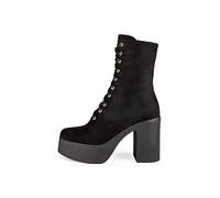 LAMODA - It's A Draw Knee High Platform Boots, EU 41