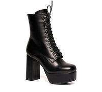 LAMODA Own It, Bateau de Cheville Femme, Black PU, 38 EU