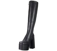 LAMODA - Stone Cold Lover Chunky Calf Boots, EU 36