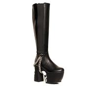 LAMODA - Stone Cold Lover Chunky Calf Boots, EU 37