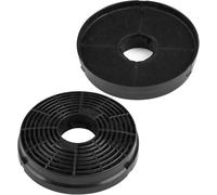 Lamona Lot de 2 filtres à charbon pour hotte aspirante, compatibles avec Respekta Lamona HJA2480 HJA2908 LAM2401, filtres de ventilateur d'extraction d'air faciles à installer