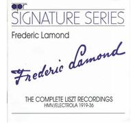 Lamond: Hmv Liszt 1919-36 by FRANZ LISZT (2005-07-11)