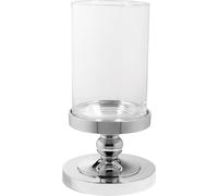 LAMONTE Chandelier - D. 15cm - argent - Aluminium/Verre - Bougeoir