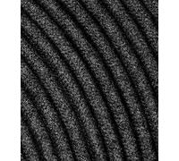 LaMorell LightDesign Câble électrique rond/rond recouvert de tissu. Couleur gris charbon. Section 3 x 0,75 (3 mètres)