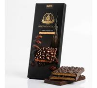 LAMO'S - Tablette de Chocolat Noir 52% Cacao | Praliné Noix de Pécan | Gourmandise Dubai | 80g