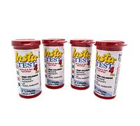 LaMotte Lot de 4 Testeur Bandelettes Produits de Mesure pour Piscine et Jacuzzi sans Chlore, Brome, alcalinité, pH, dureté Totale 4 x 50