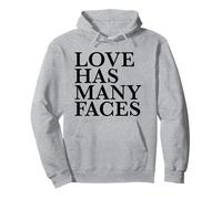 l'amour a de Nombreux Visages Sweat à Capuche