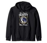 l'amour AU-DELÀ DE LA GRAVITÉ VA À LA Lune ET Vice Versa Depuis Toujours Sweat à Capuche