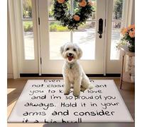 l'amour Câlin Devis Non-Slip Absorbant Paillasson de Porte d'entrée, Couloir et Cuisine - Animaux de Compagnie Décor à la Maison