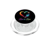 l'amour, C'est l'amour - Funny Gay Pride, Mignon, Cool, Queer, LGBTQ+ Gay PopSockets PopGrip pour MagSafe