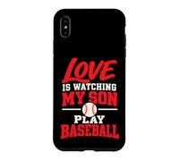 l'amour, C'est Regarder Mon Fils Jouer au Baseball, Maman, Papa Coque pour iPhone XS Max
