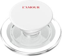 L'Amour Citation d'amour romantique Esthétique Paris Vibes PopSockets PopGrip pour MagSafe