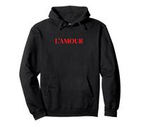 L'Amour Citation d'amour romantique Esthétique Paris Vibes Sweat à Capuche