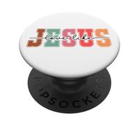 l'amour comme Jésus chrétiens Hommes et Femmes chrétiens PopSockets PopGrip Adhésif