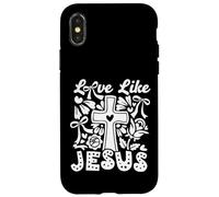 l'amour comme Jésus Christian Coque pour iPhone X/XS