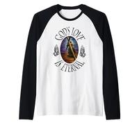 l'amour de Dieu est éternel Manche Raglan