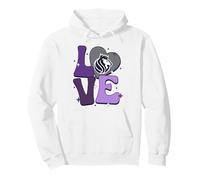 l'amour de la Saint-Valentin avec Les Sacramento Kings de la NBA Sweat à Capuche
