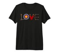 l'amour de l'archer Chasse à l'arc Chasse à l'arc Idée cadea T-Shirt Haut de Gamme