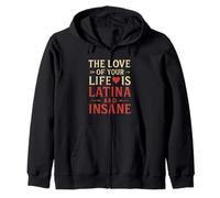 L'amour de votre vie est latina et une relation amusante et insensée Sweat à Capuche