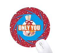 l'amour des amants seule compagnie tapis de souris rouges rondes roues en caoutchouc