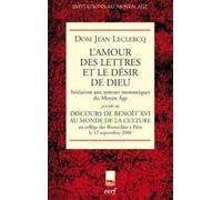 L'amour des lettres et le désir de Dieu