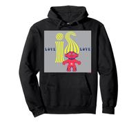 l'amour des Trolls est Une Expression vibrante d'amour Sweat à Capuche
