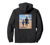 l'amour du Basketball Entre Un PÈRE ET Son Fils sur LA Plage Sweat à Capuche