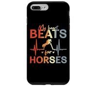 l'amour du Cavalier Leçons d'équitation Coque pour iPhone 7 Plus/8 Plus