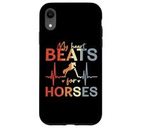 l'amour du Cavalier Leçons d'équitation Coque pour iPhone XR