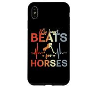 l'amour du Cavalier Leçons d'équitation Coque pour iPhone XS Max
