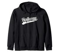 l'amour du Chemin de Fer Le Chemin de Fer Sweat à Capuche